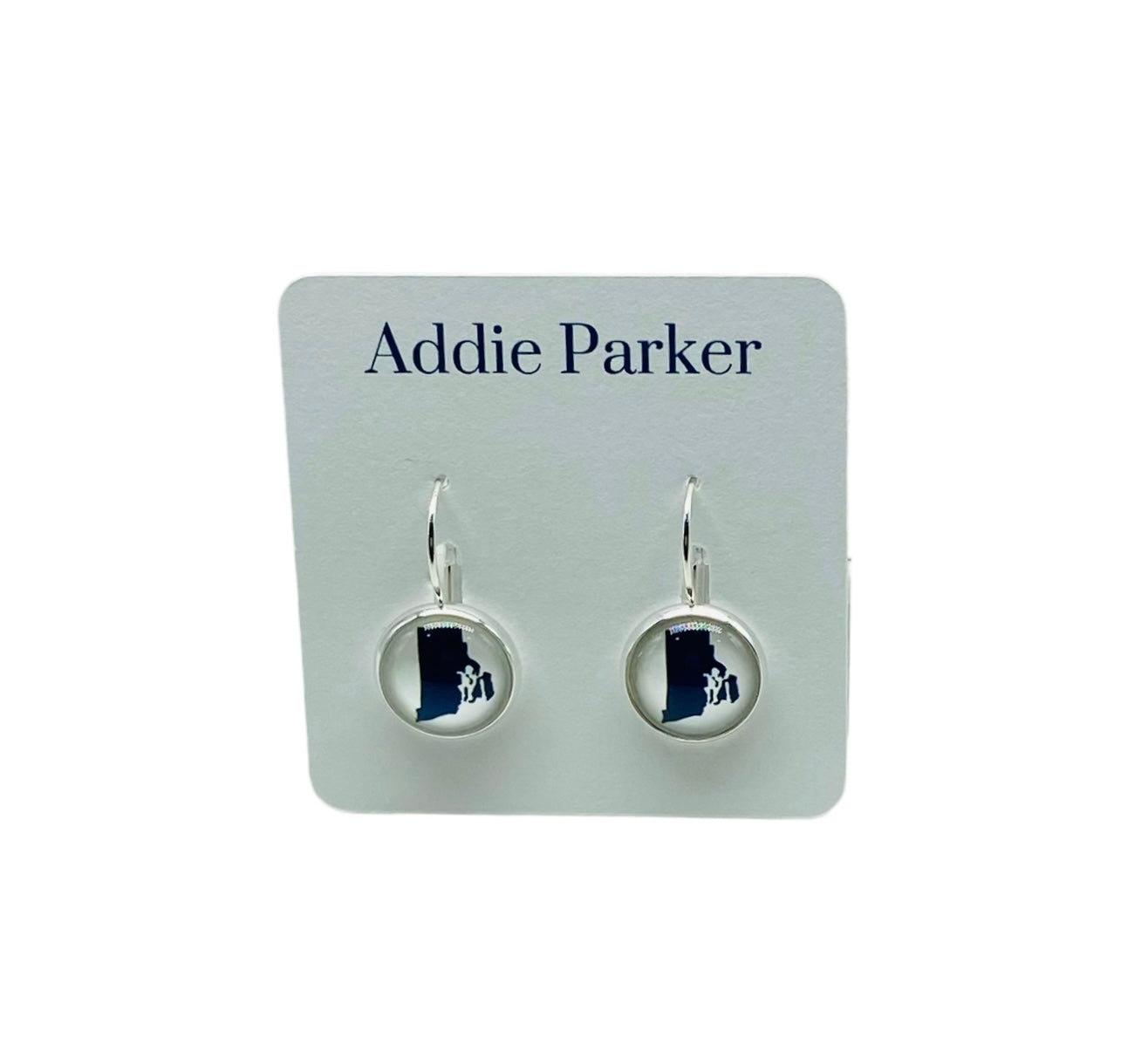 Lever Back Earrings (E 192) - Rhode Island