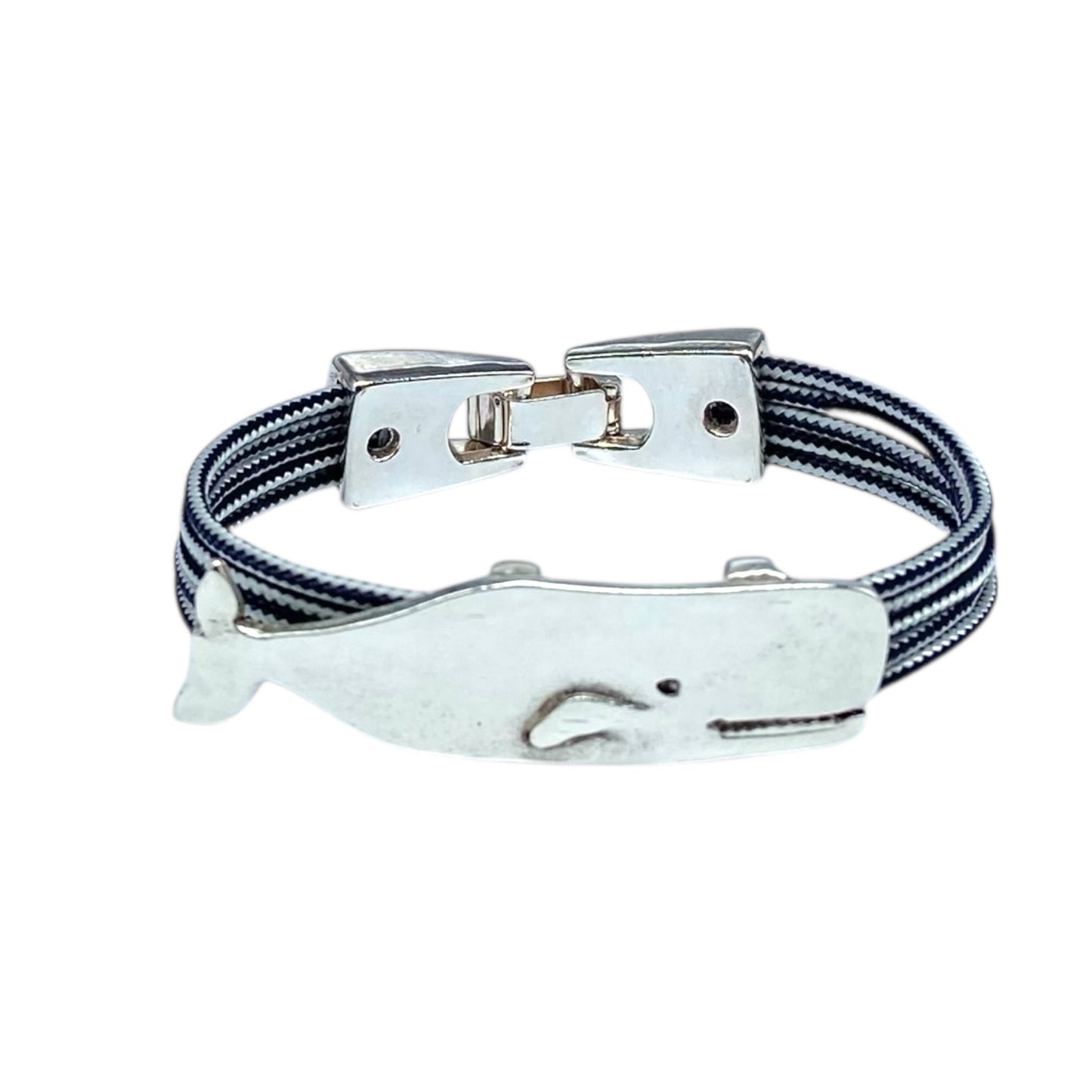 Whale Bracelet - Size  7 - 8"