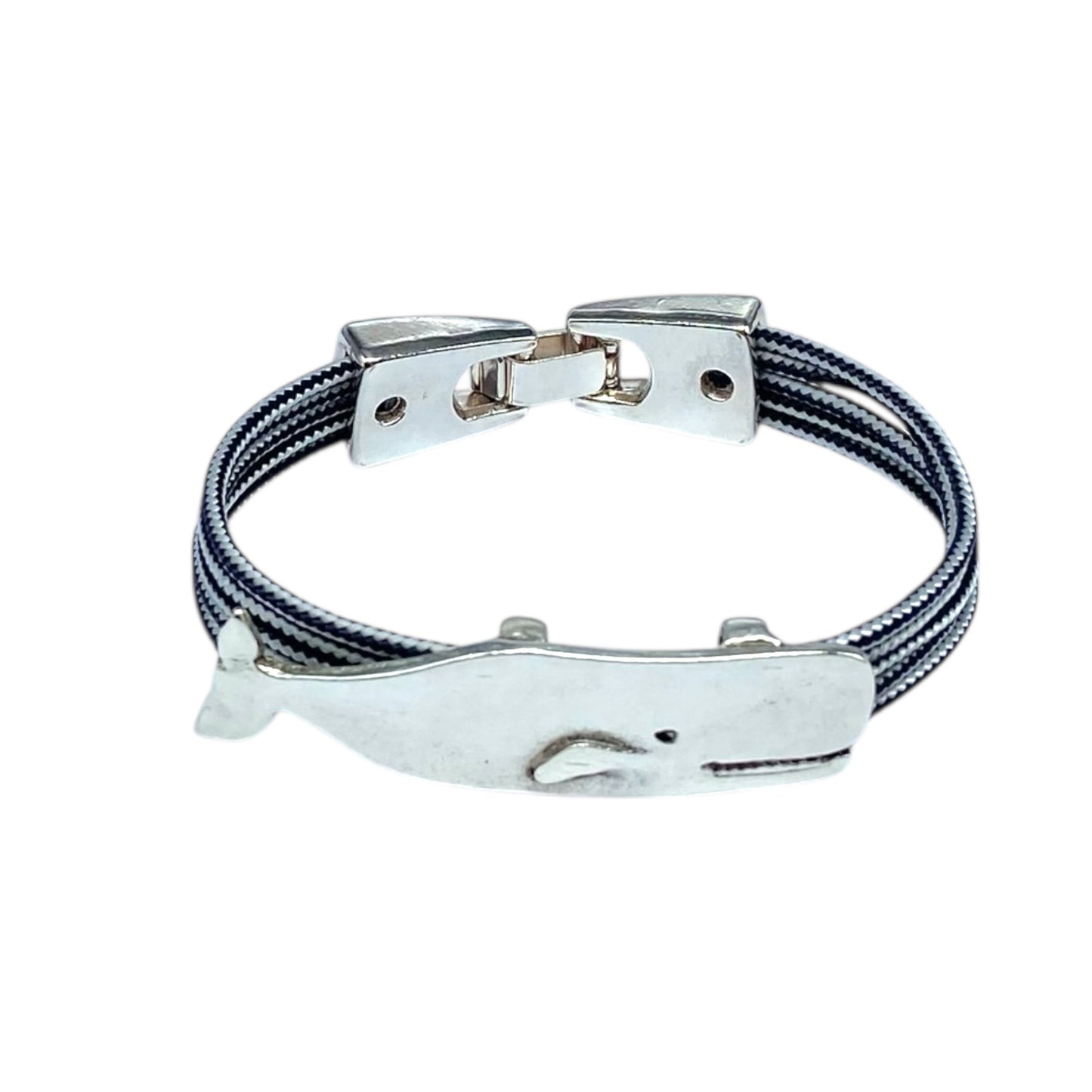 Whale Bracelet - Size  7 - 8"