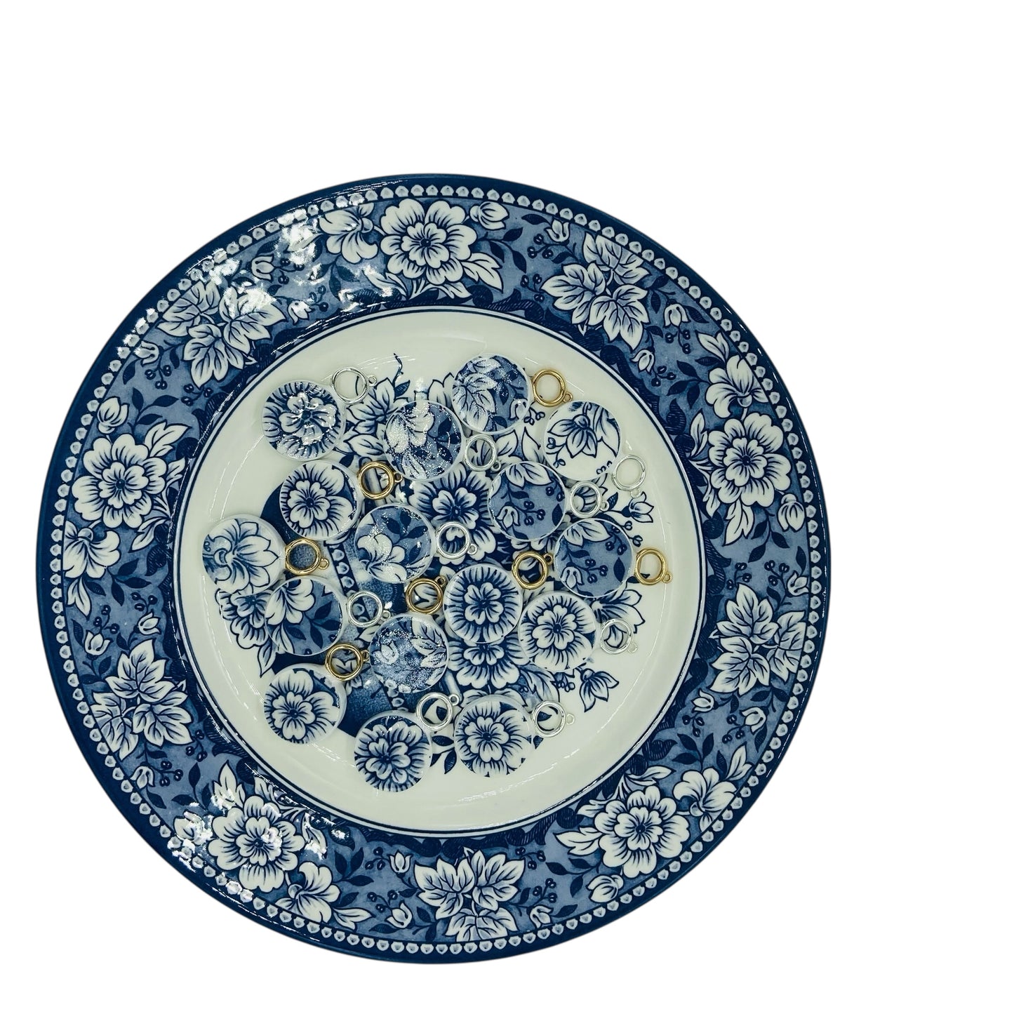 Dinner Plate Necklace - Leaves