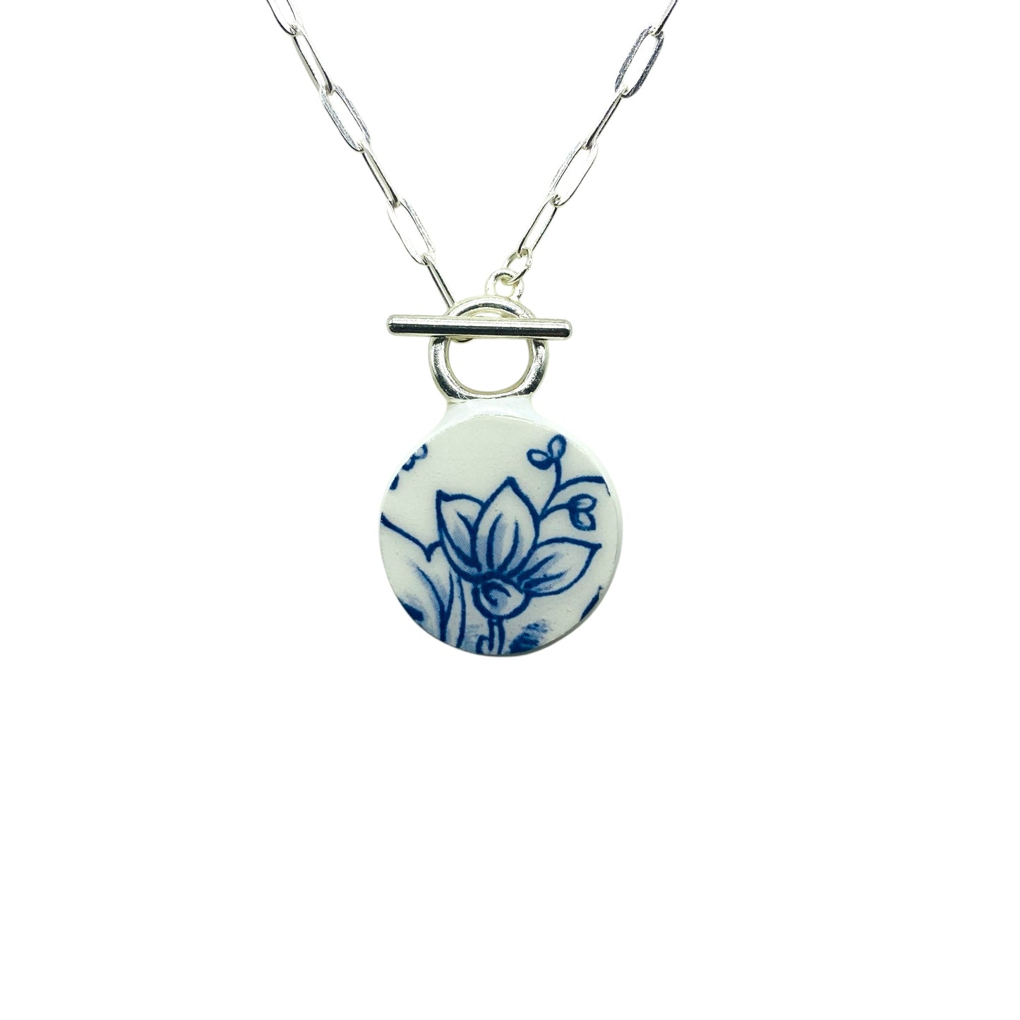 Dinner Plate Necklace - Flower