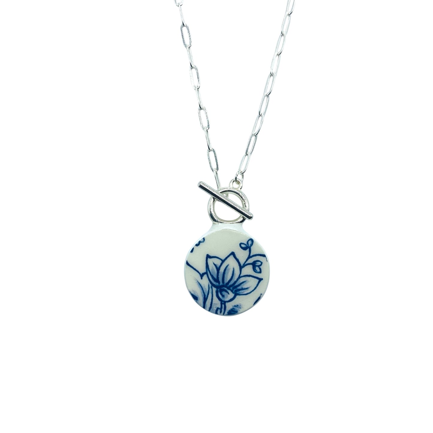 Dinner Plate Necklace - Flower