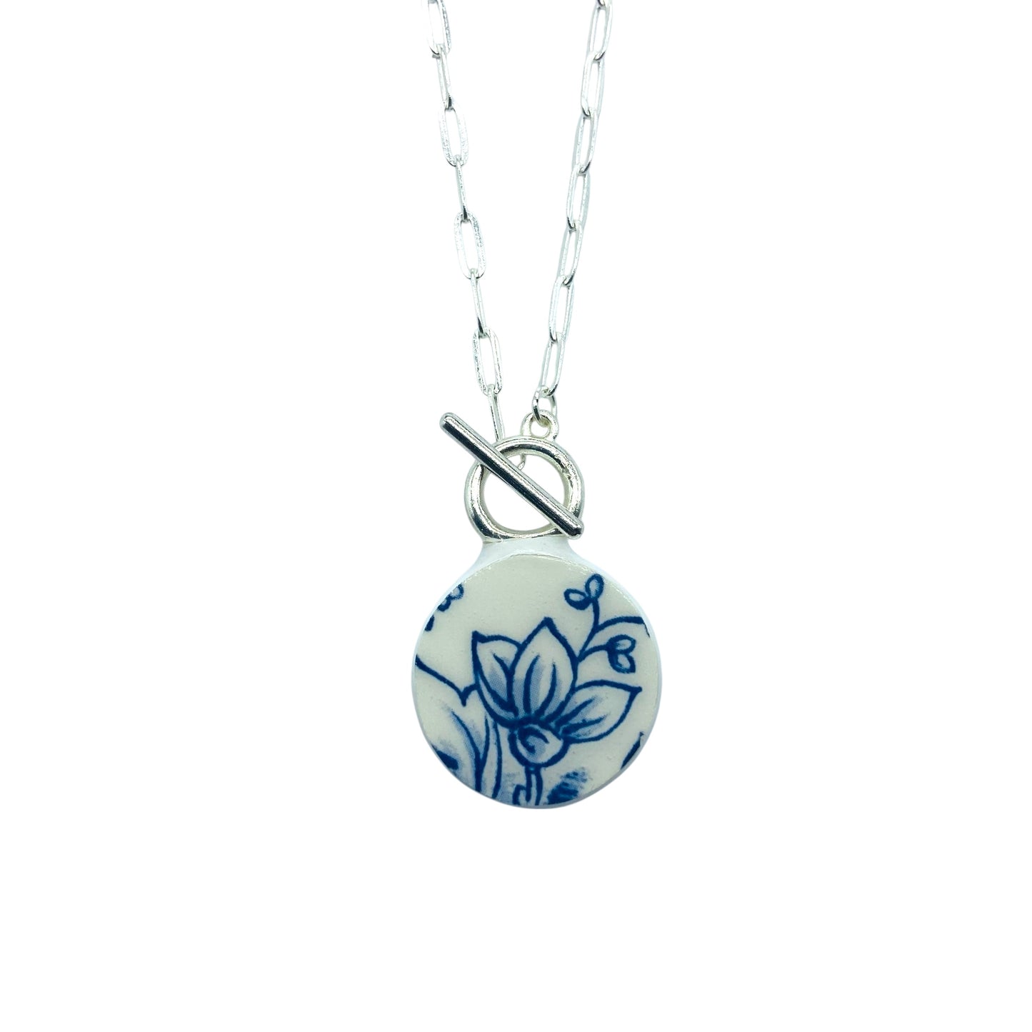 Dinner Plate Necklace - Flower