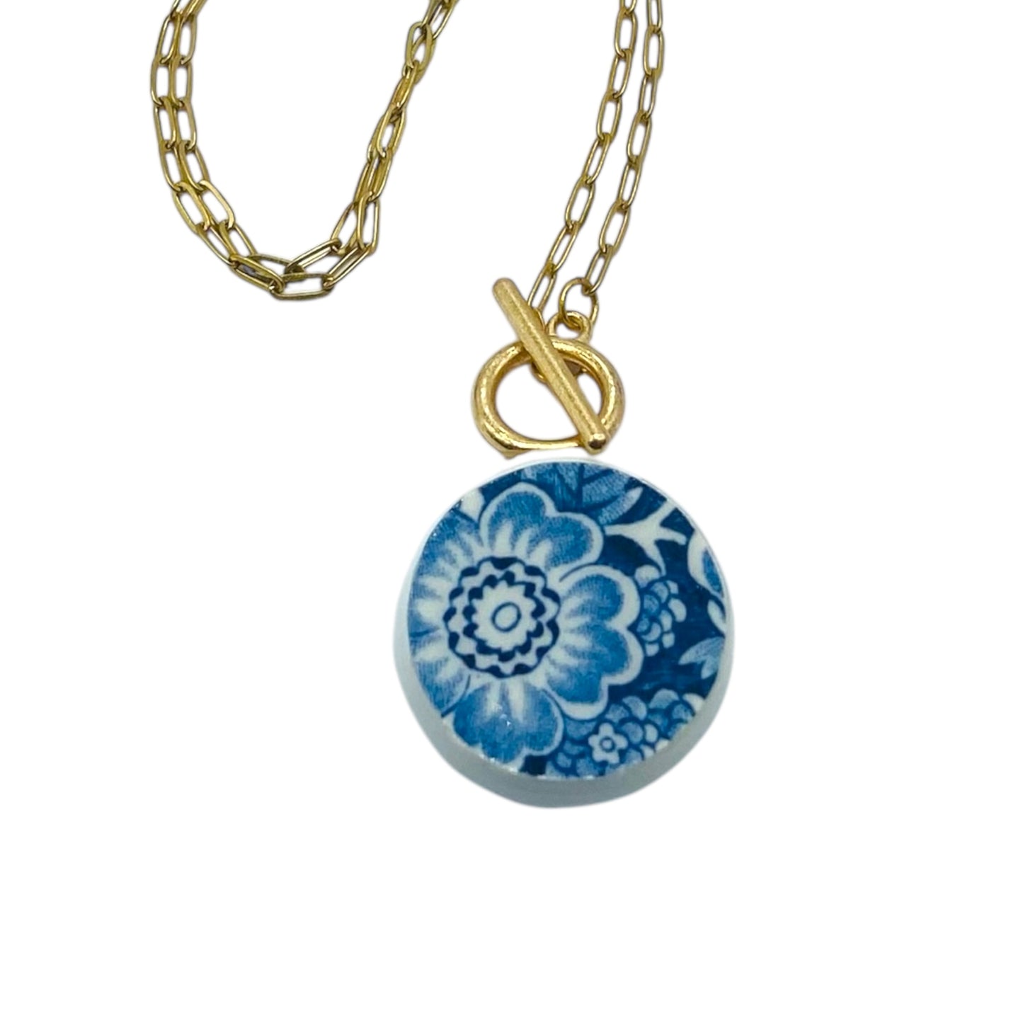 Dinner Plate Necklace - Flower