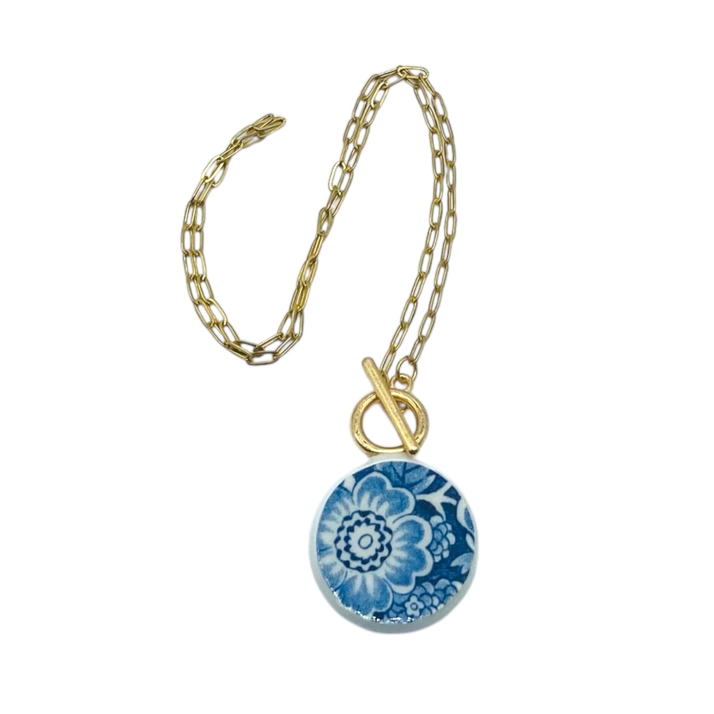 Dinner Plate Necklace - Flower