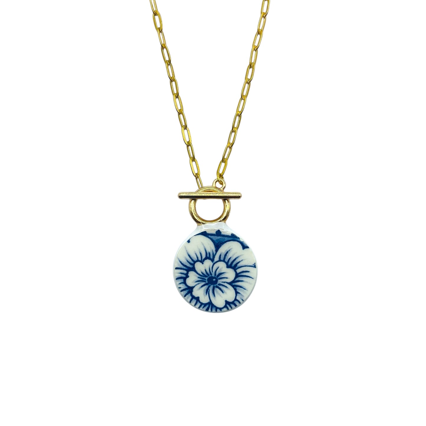 Dinner Plate Necklace - Flower