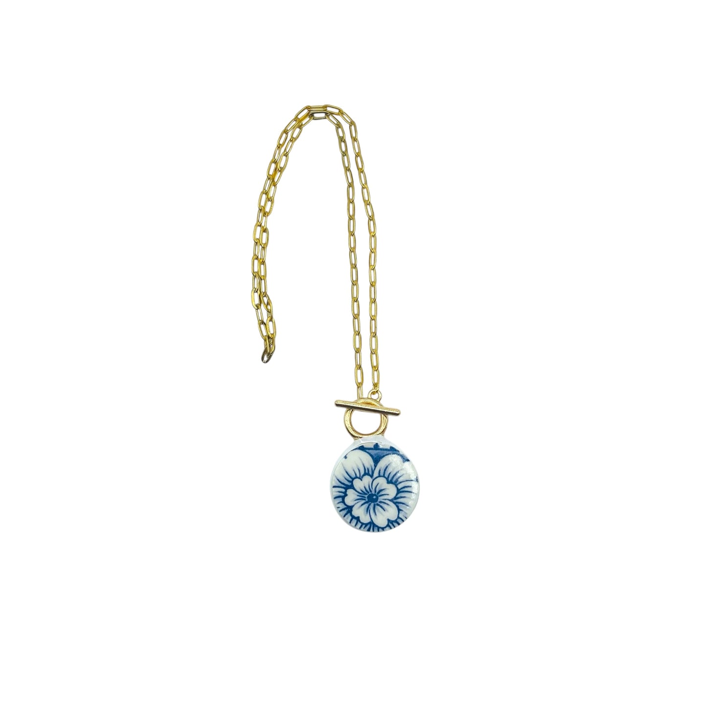 Dinner Plate Necklace - Flower