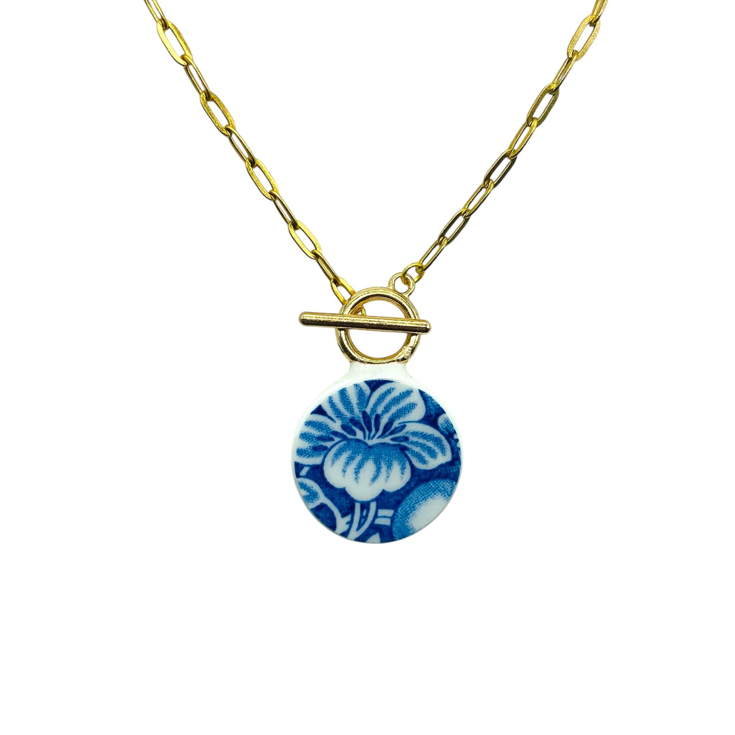 Dinner Plate Necklace - Flower