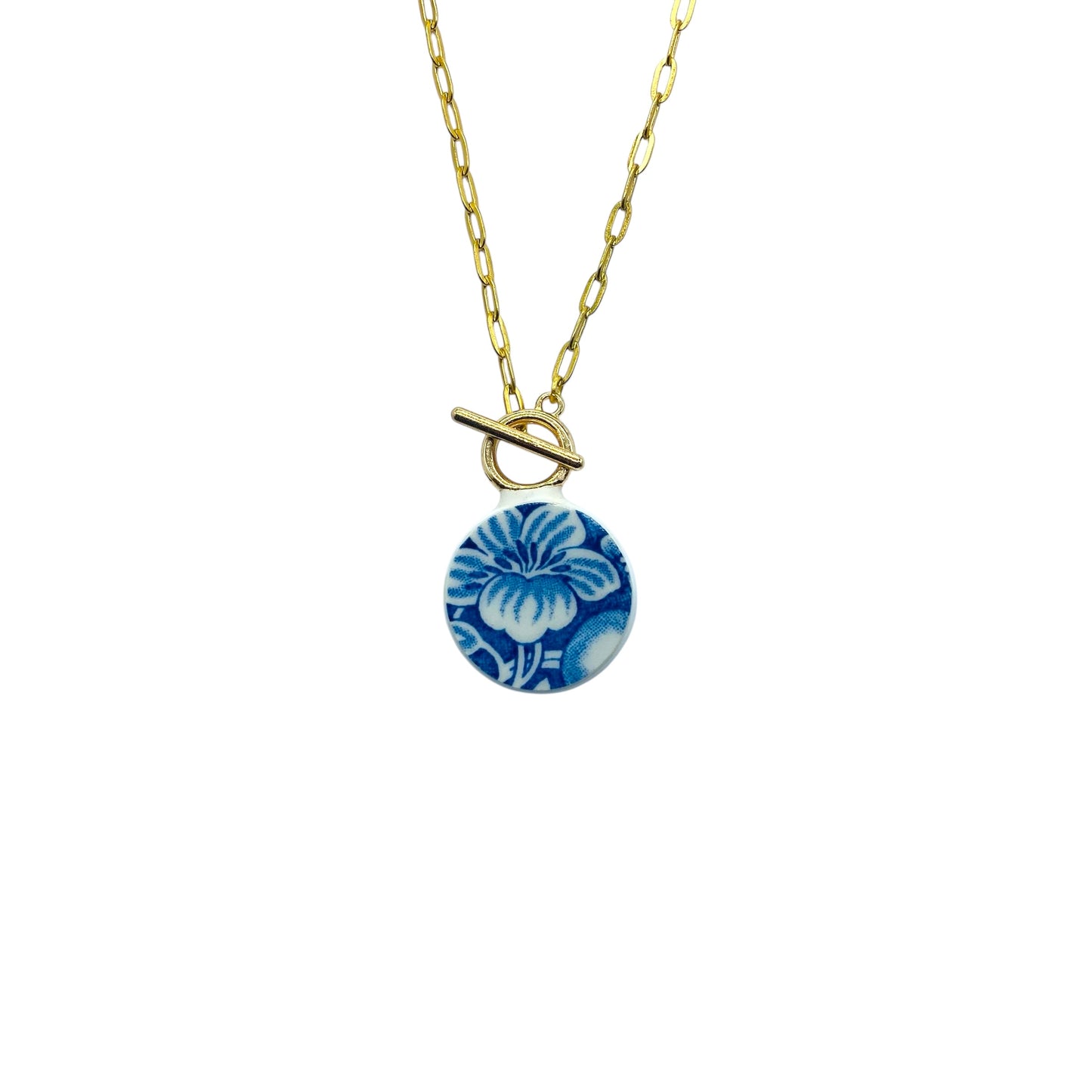 Dinner Plate Necklace - Flower