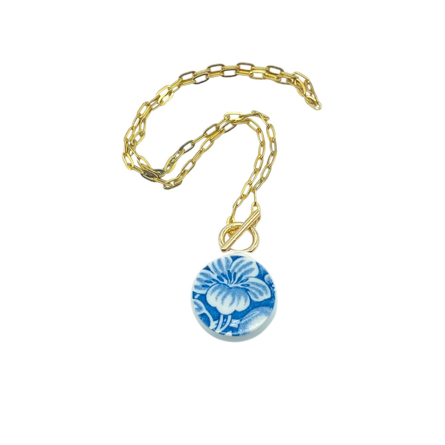 Dinner Plate Necklace - Flower