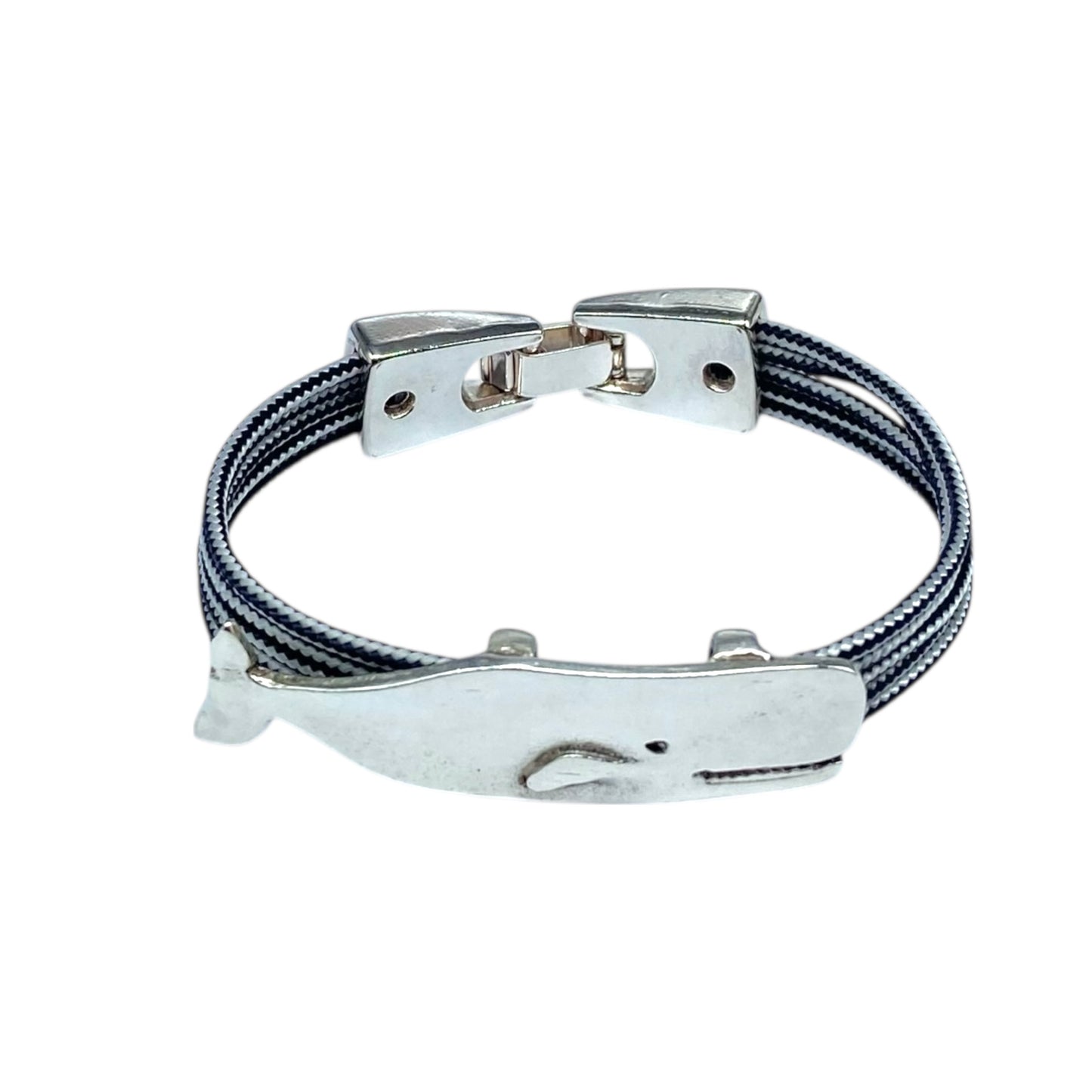 Whale Bracelet - Size  7 - 8"