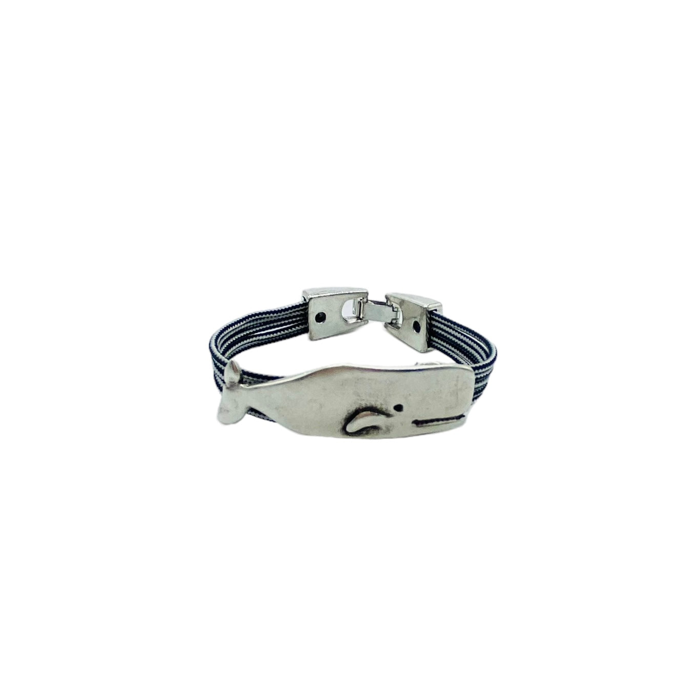 Whale Bracelet- Nautical Rope (B401)