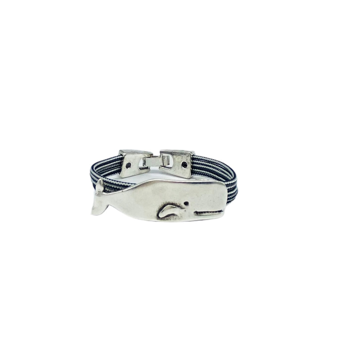 Whale Bracelet- Nautical Rope (B401)